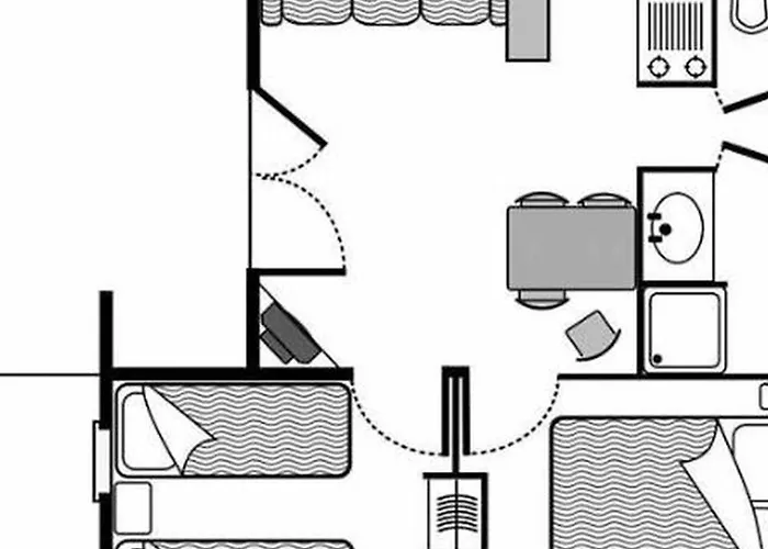 Avec Terrasse A Sauveterre-de-rouergue, 2 Chambres, Equipements Complets - Api-1-52-410 אתר קמפינג Sauveterre-de-Rouergue